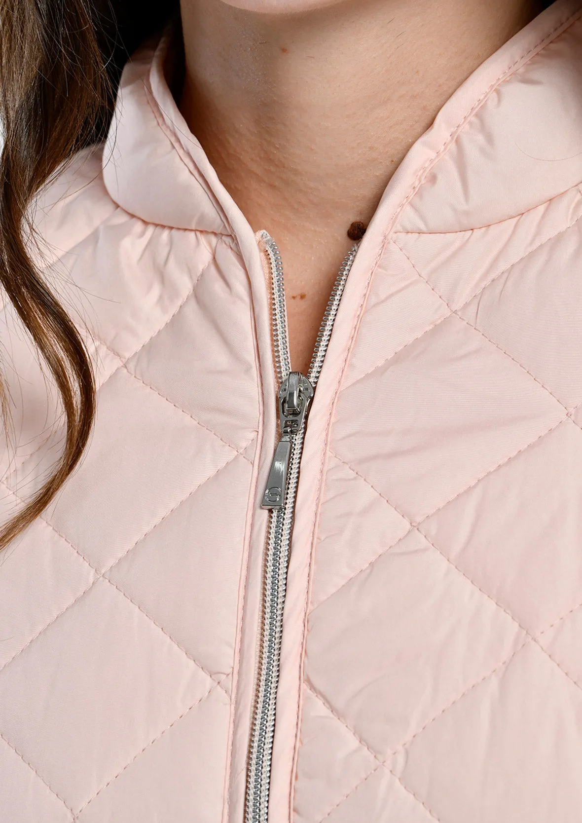 Quilted Zipper Jacket