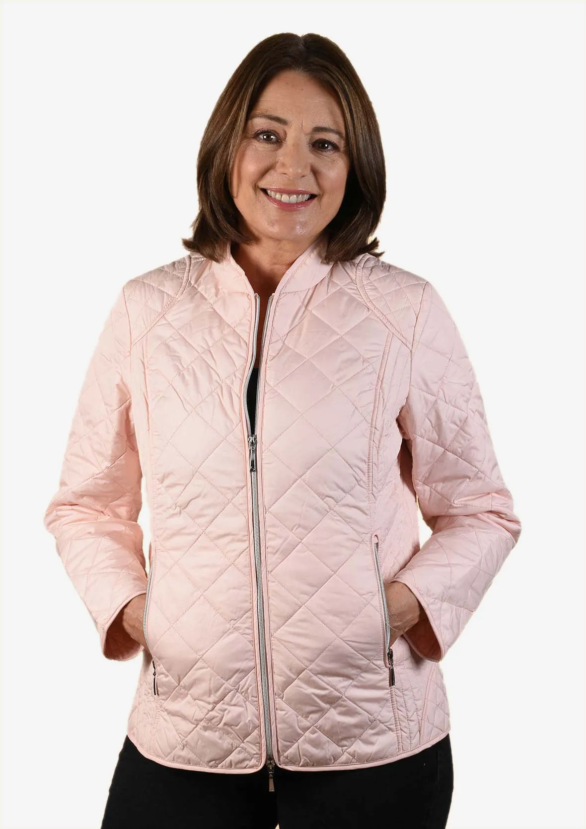 Quilted Zipper Jacket