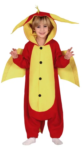 Red Dragon Costume Child