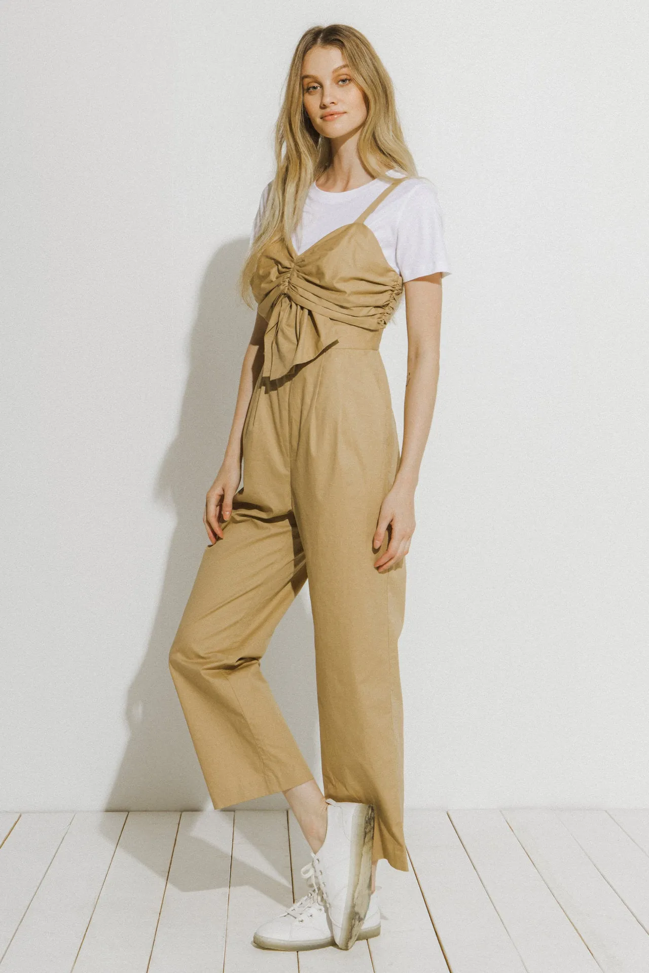 Ruched Detail Jumpsuit