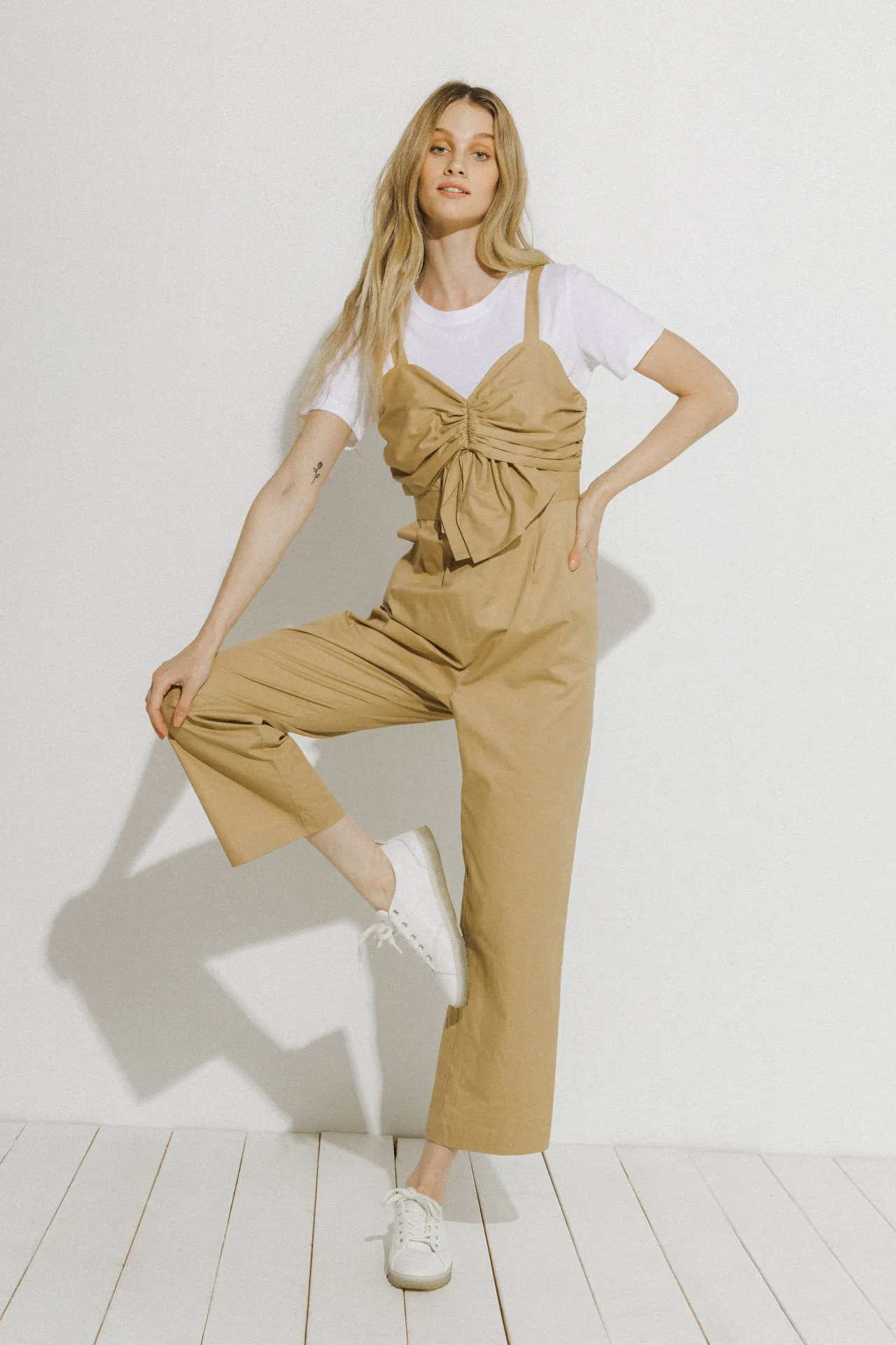 Ruched Detail Jumpsuit