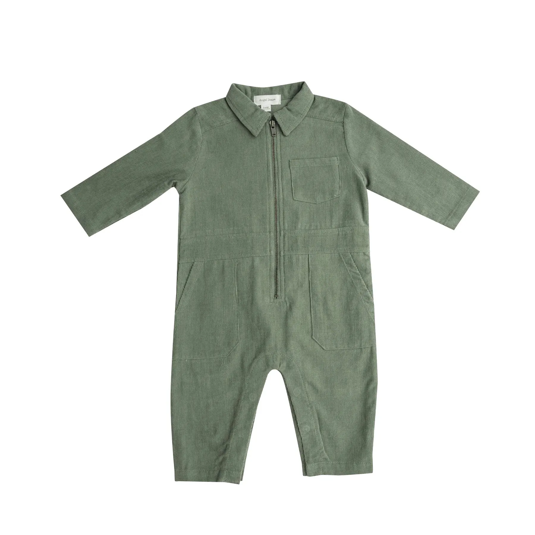 Sage Corduroy Jumpsuit