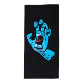 Santa Cruz - Screaming Hand Towel Black/blue