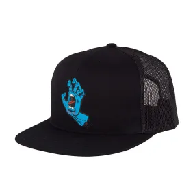 SANTA CRUZ TRUCKER HAT SCREAMING HAND BLACK