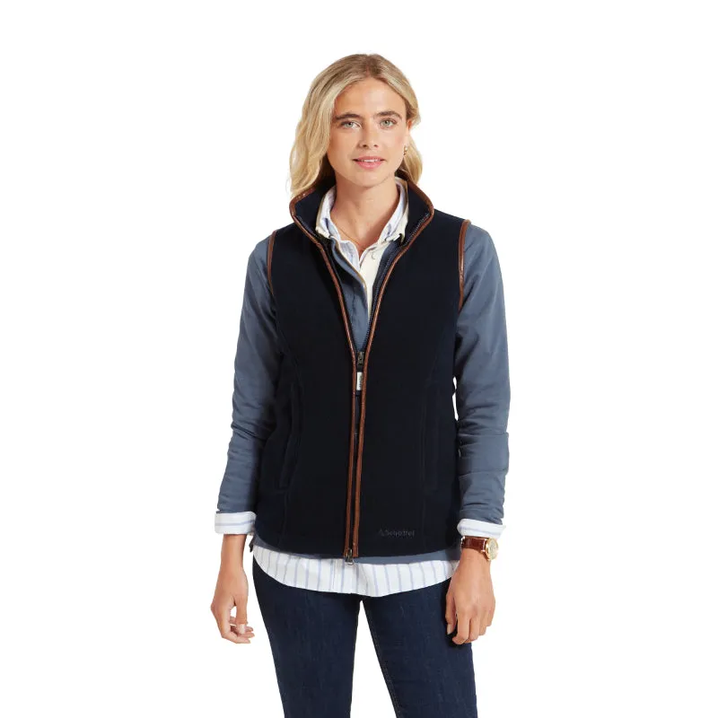 Schoffel Ladies Lyndon Fleece Gilet - Navy