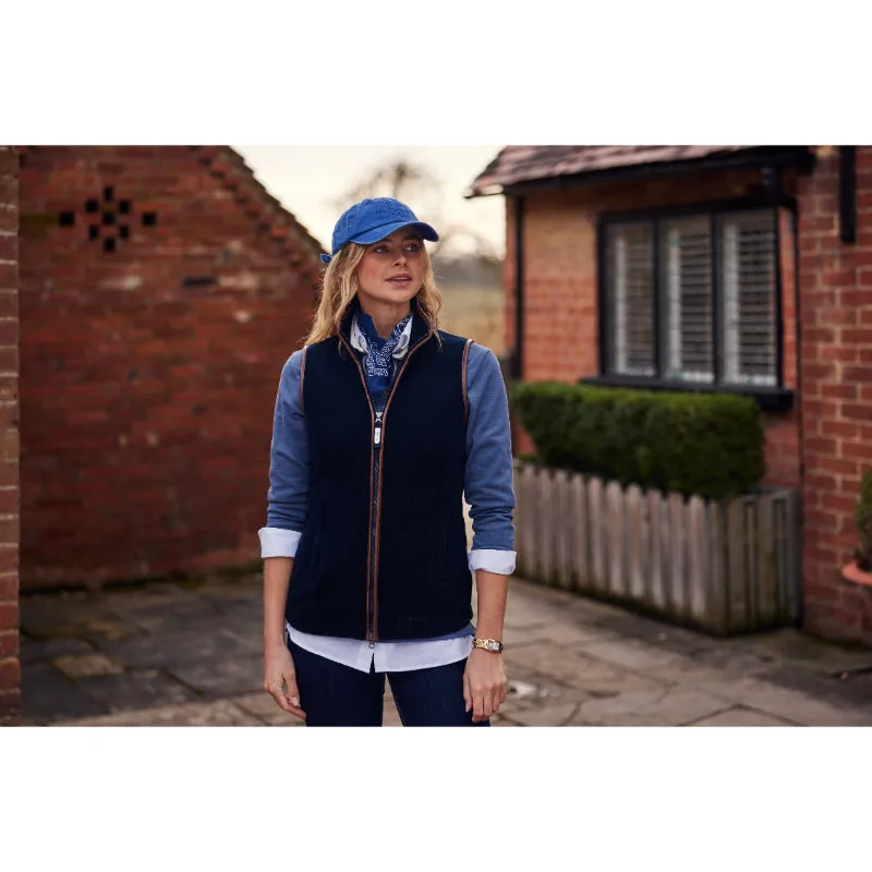 Schoffel Ladies Lyndon Fleece Gilet - Navy