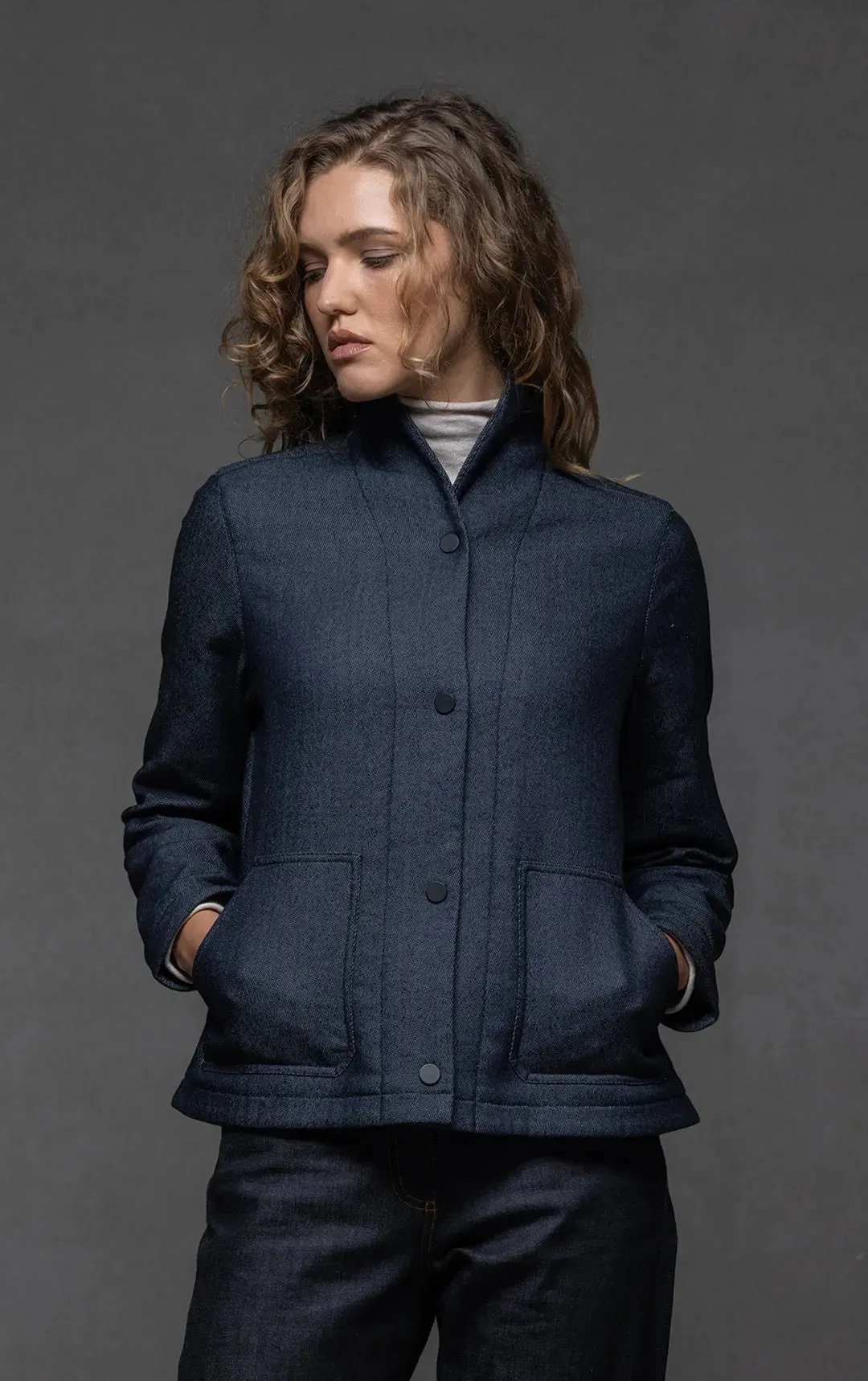 SHAWL COLLAR WORK JACKET