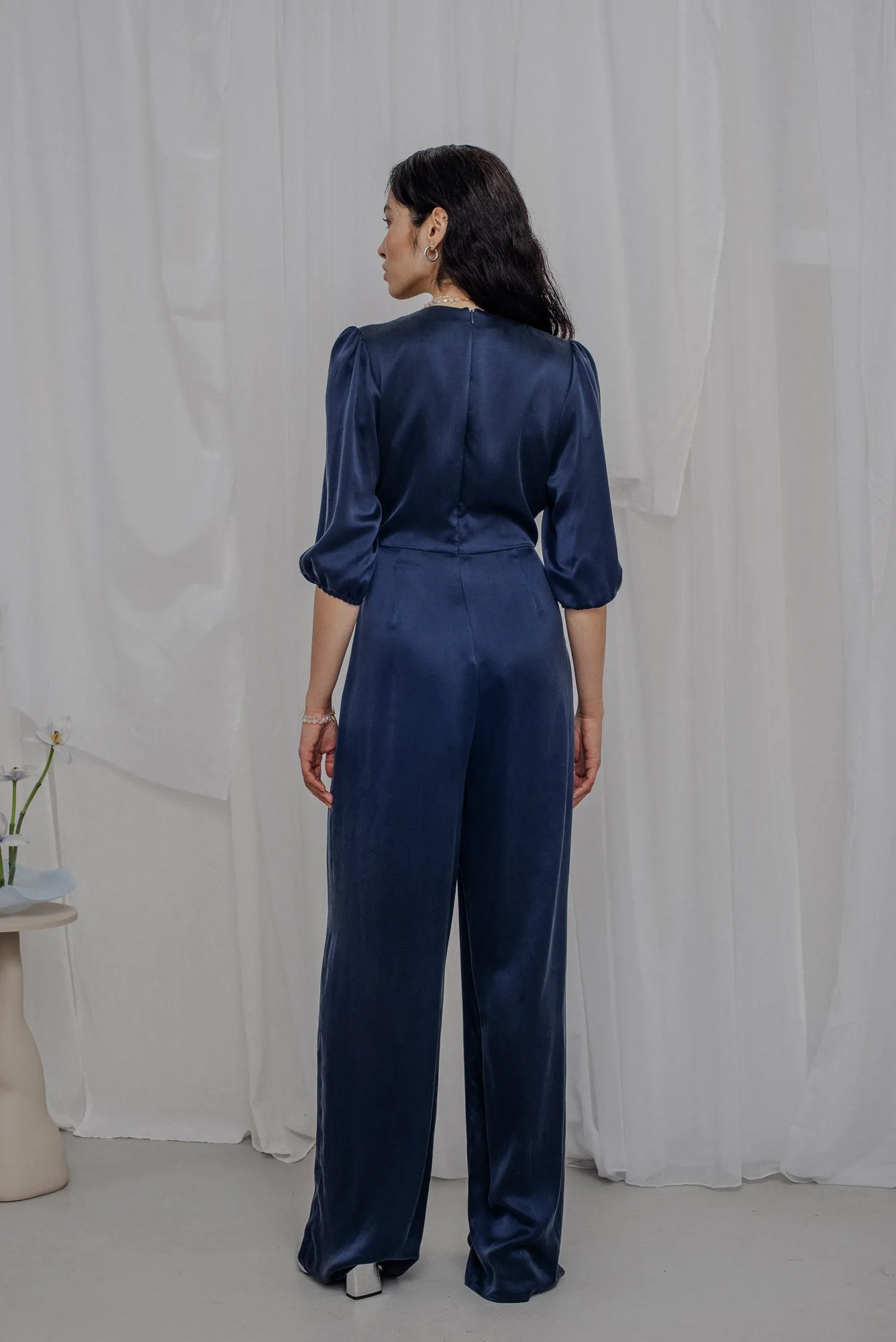 Silk Jumpsuit "Leola"