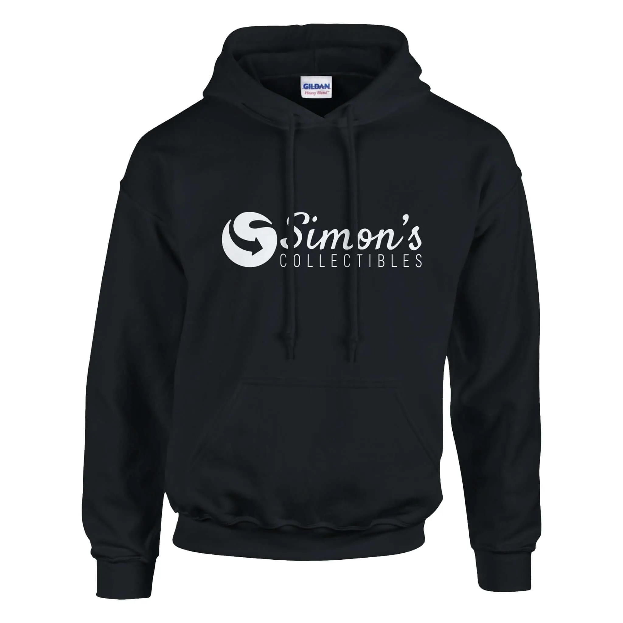 Simon’s Collectibles Classic Unisex Black Pullover Hoodie