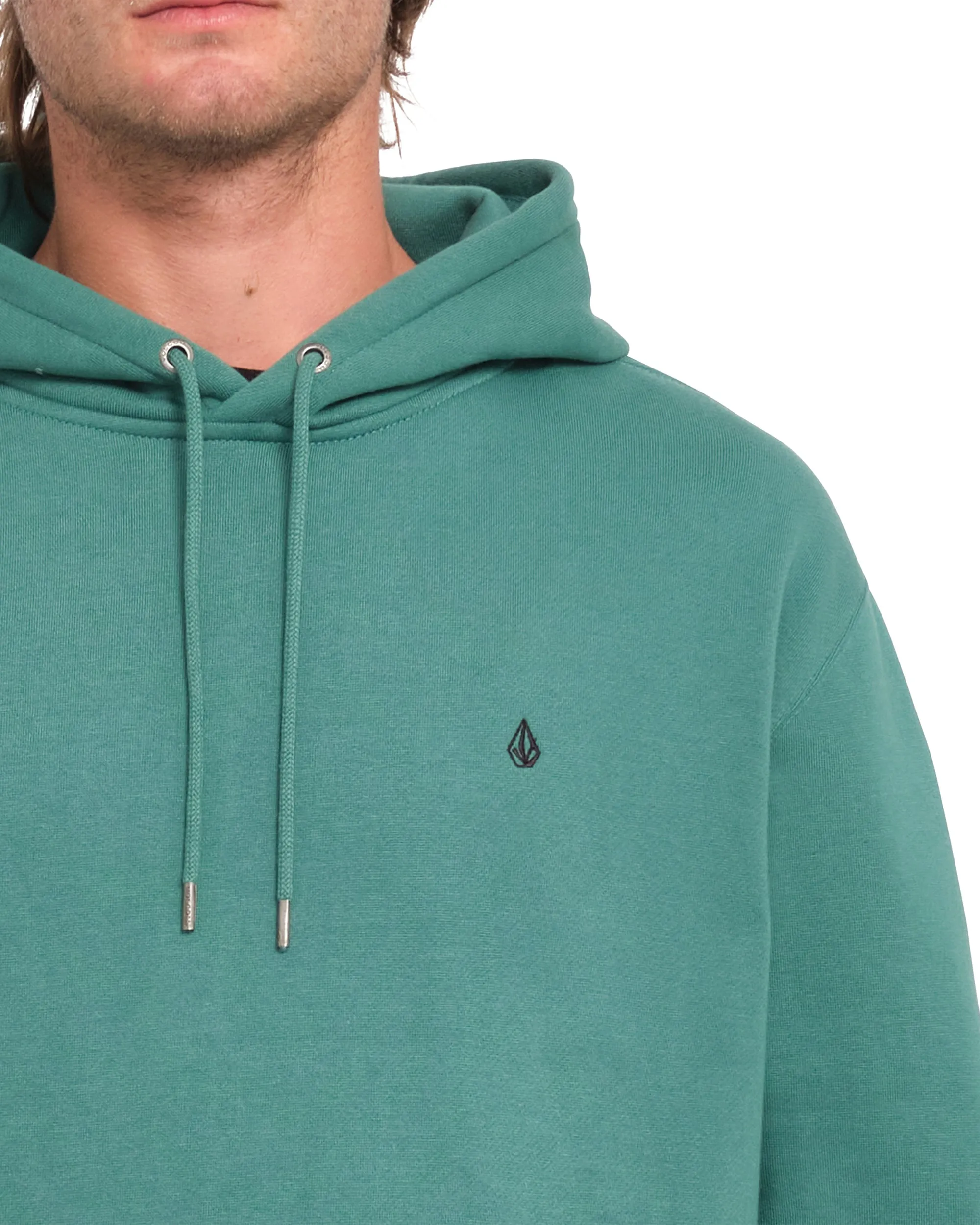 Single Stone Pullover Hoodie - Sea Green