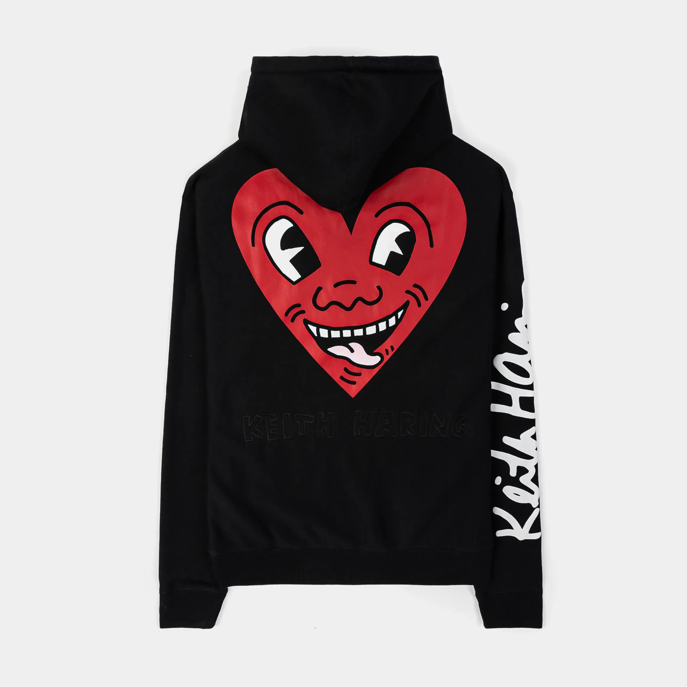 SP x Keith Haring In Love Pullover Mens Hoodie (Black/Red)