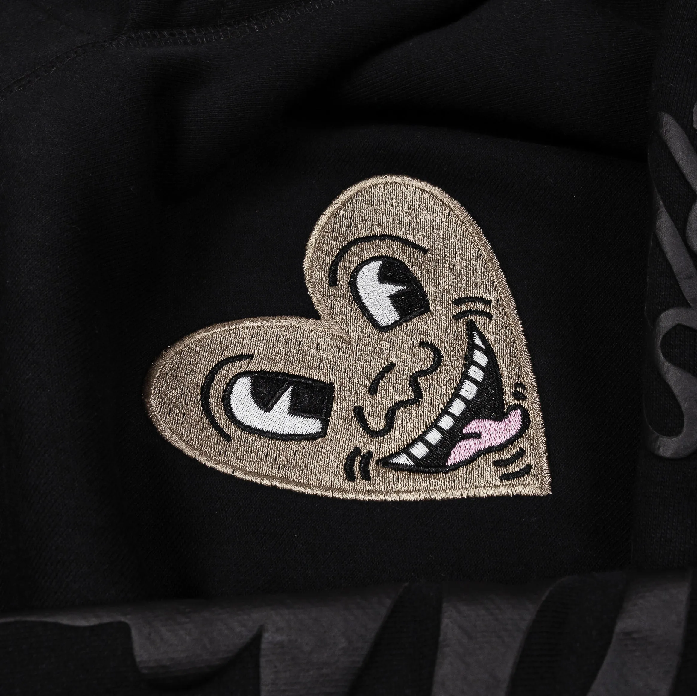 SP x Keith Haring Wolf Pullover Mens Hoodie (Black/Taupe)