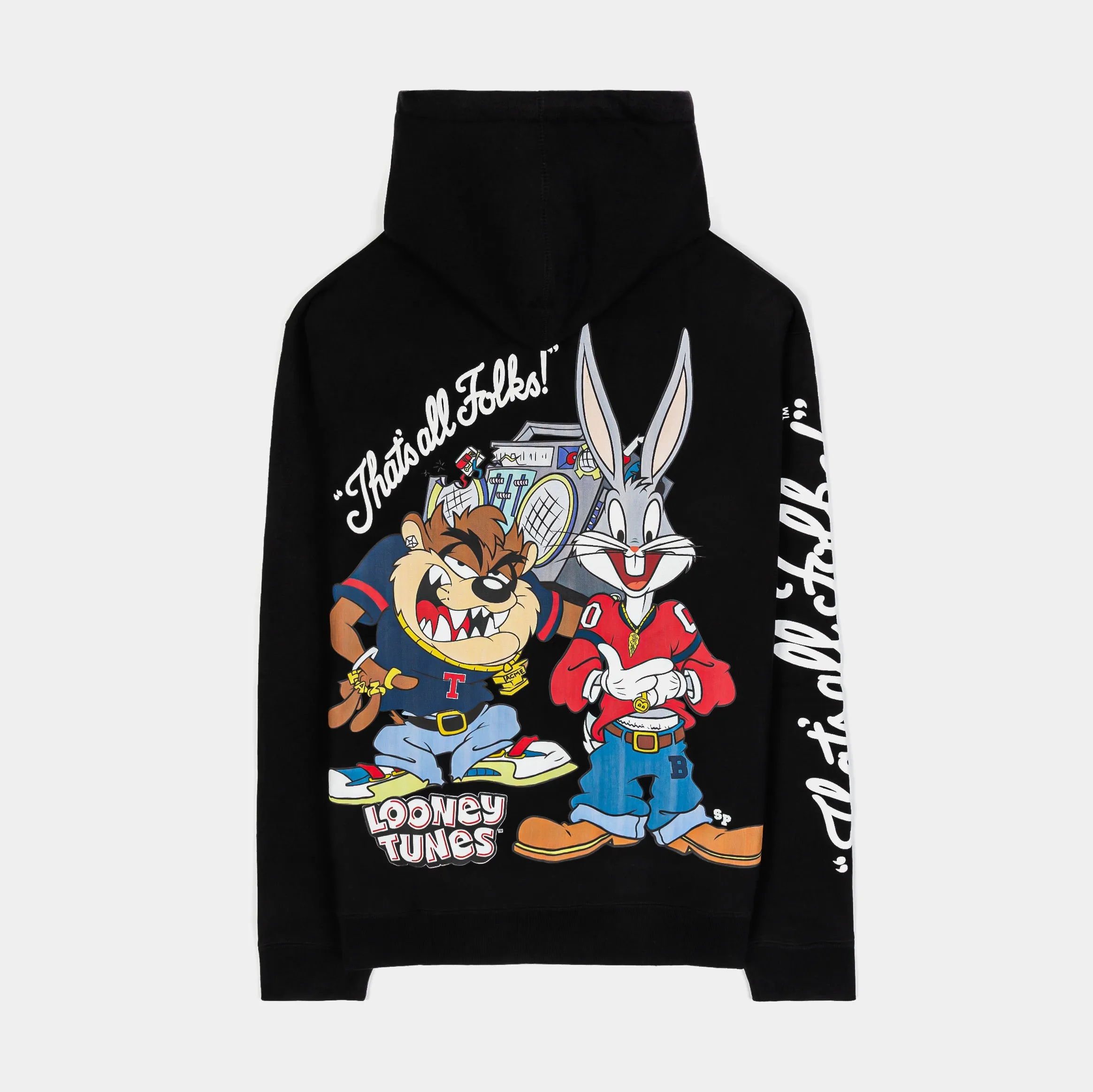 SP x Looney Tunes Taz Pullover Mens Hoodie (Black/Red)