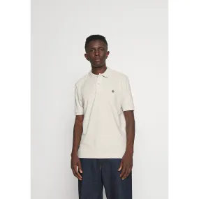 SPFLD White Melange Polo