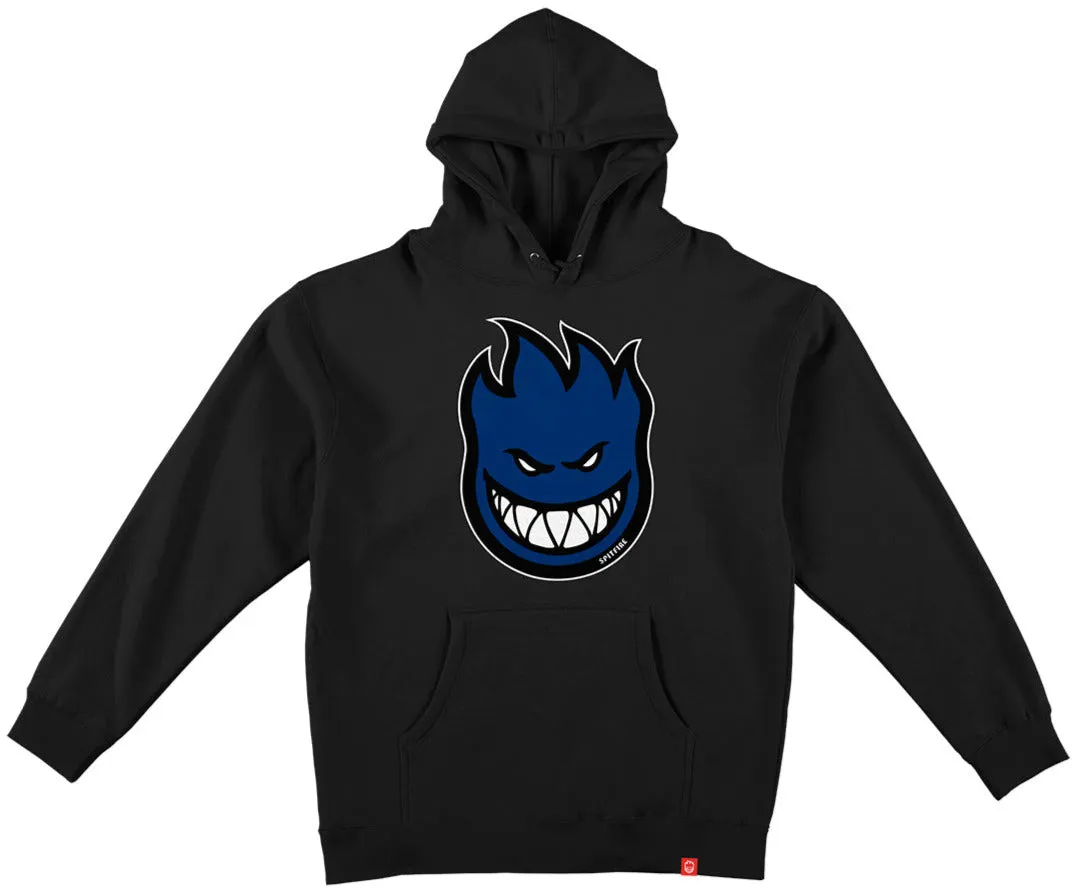 Spitfire Bighead Hoodie, Black Navy