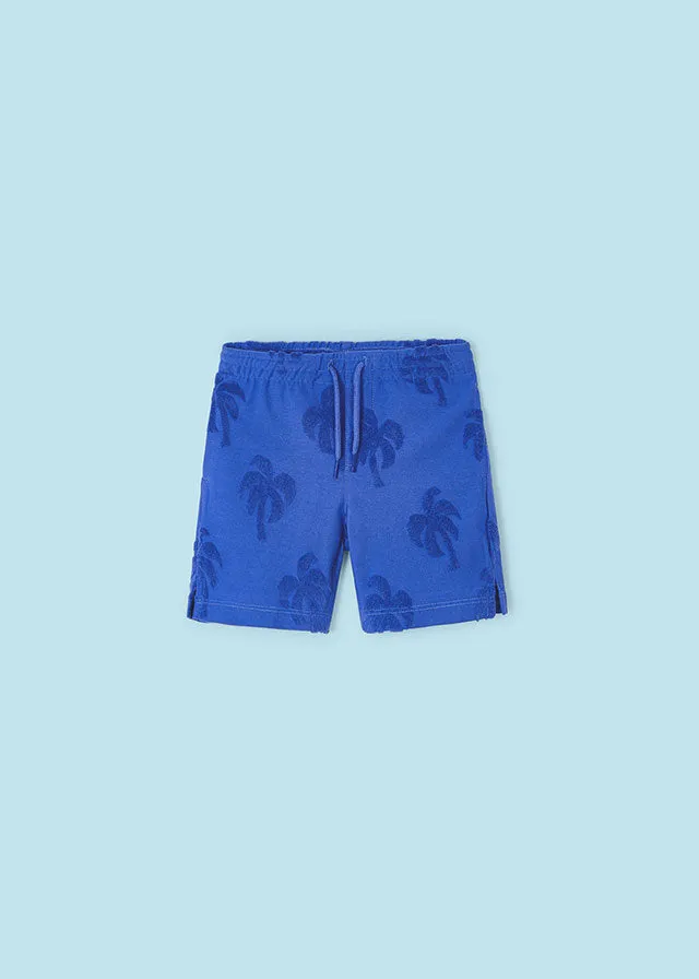 SS24 Mayoral Boys Blue Riviera Short Set 3105