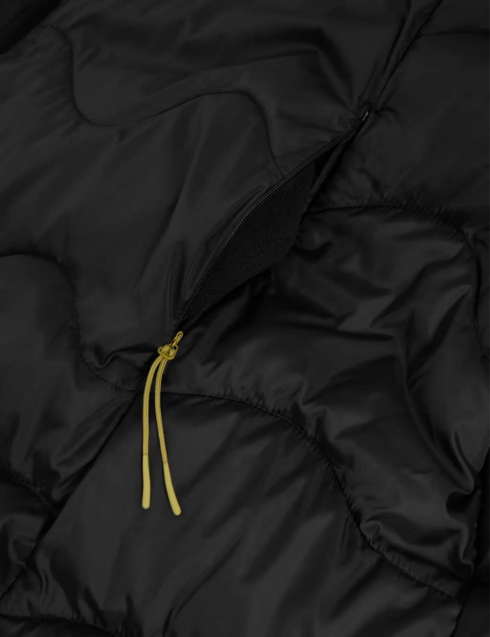 Stormwear Quilted Hooded Longline Puffer Coat - Black