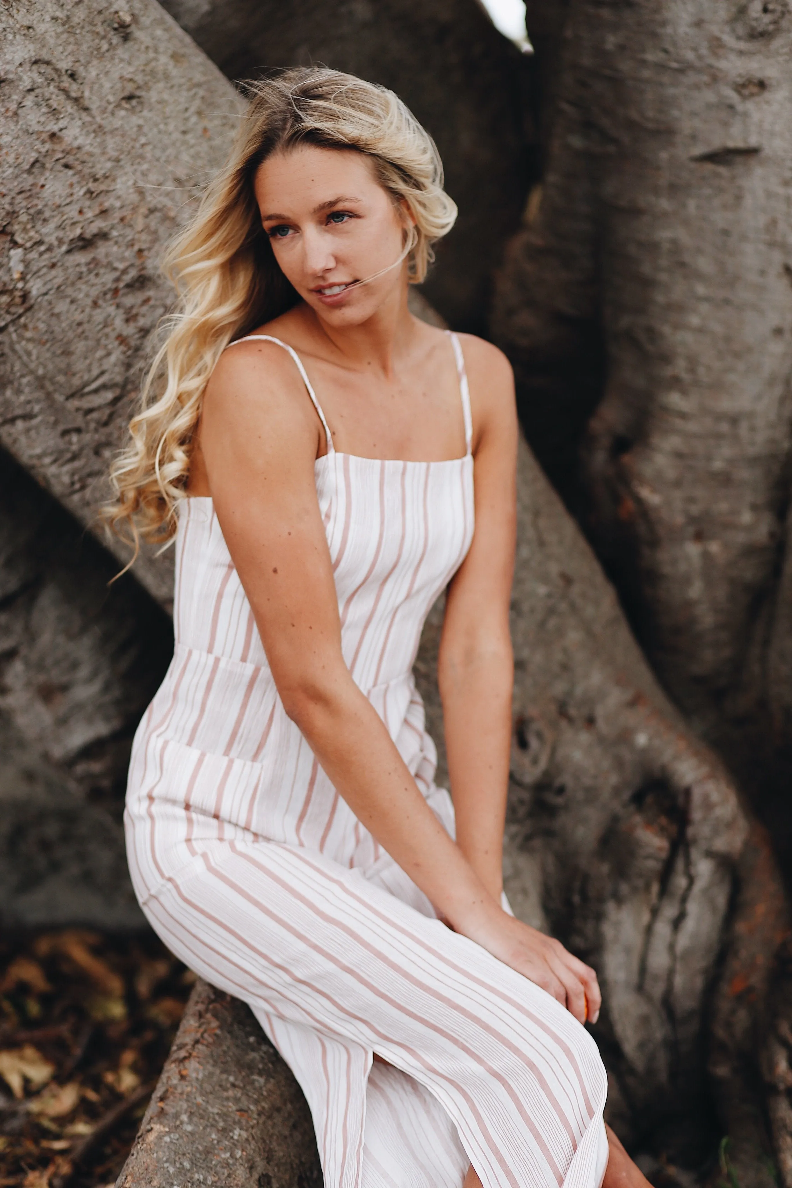 Sunday Stripe Jumpsuit