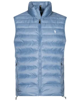 Terra Quilted Gilet Blue Note