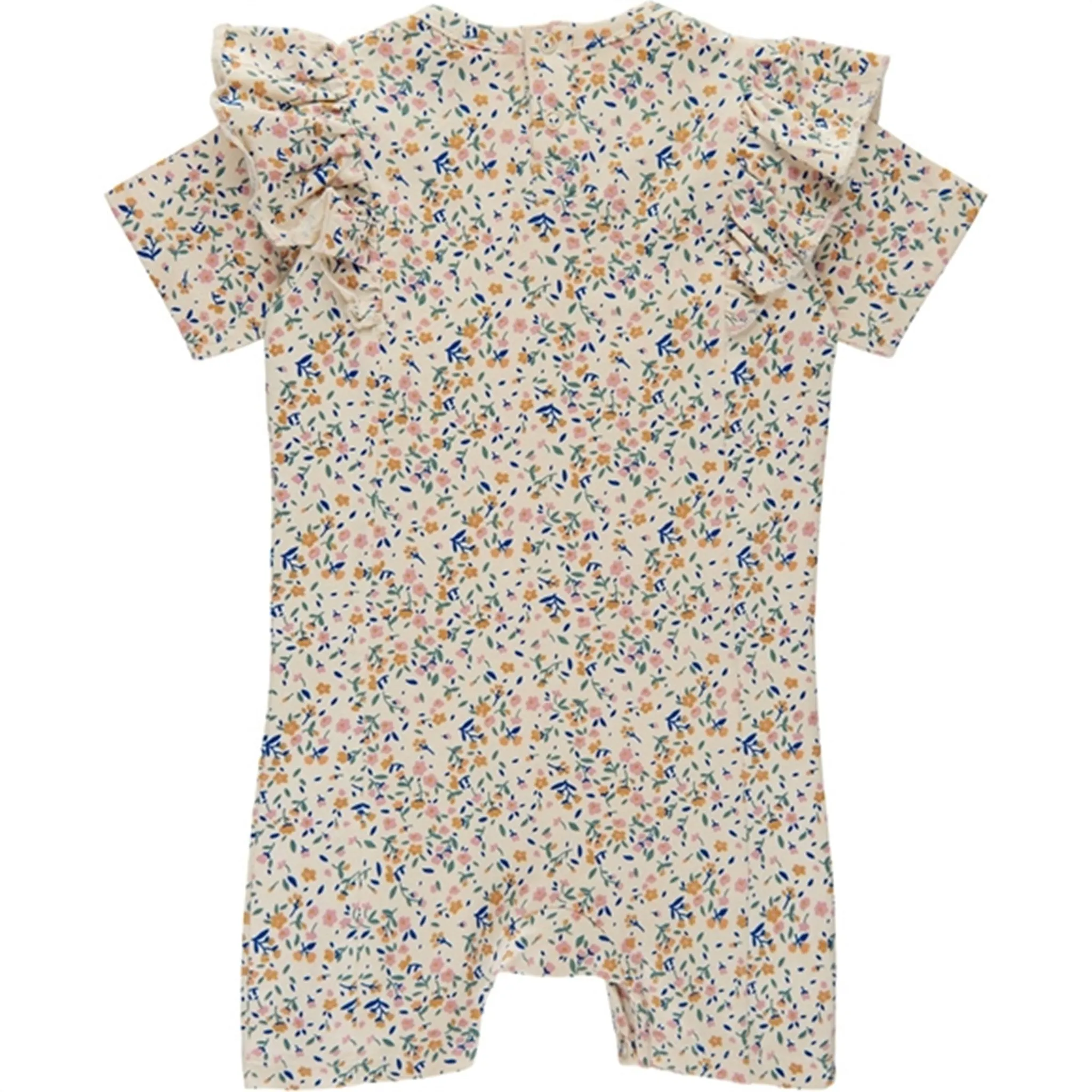 THE NEW Siblings White Swan Tiny Flower AOP Geraldine Jumpsuit