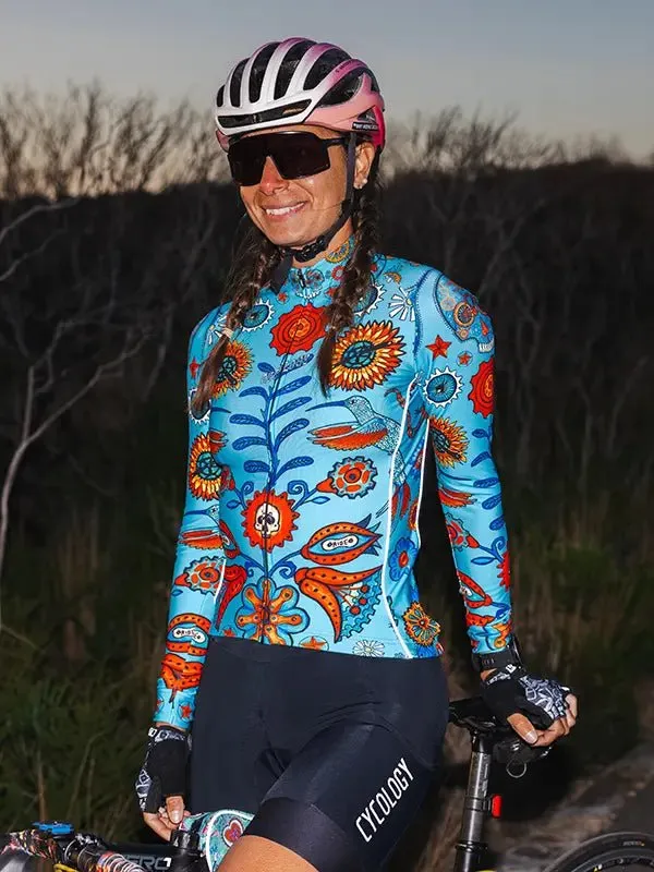 Tijuana Women's Winter Long Sleeve Cycling Jersey