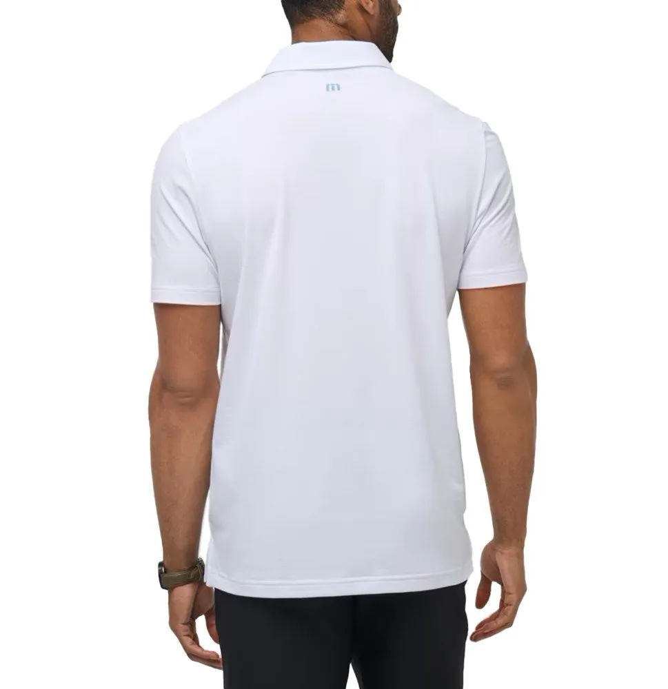 Travis Mathew Bay Break Golf Shirt - White