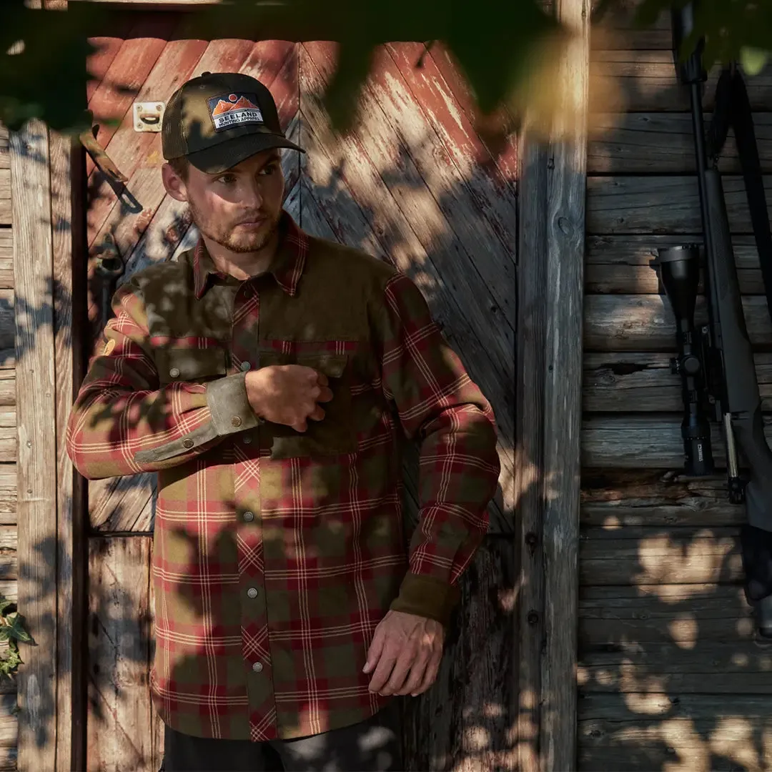 Vancouver Overshirt - Red Check by Seeland