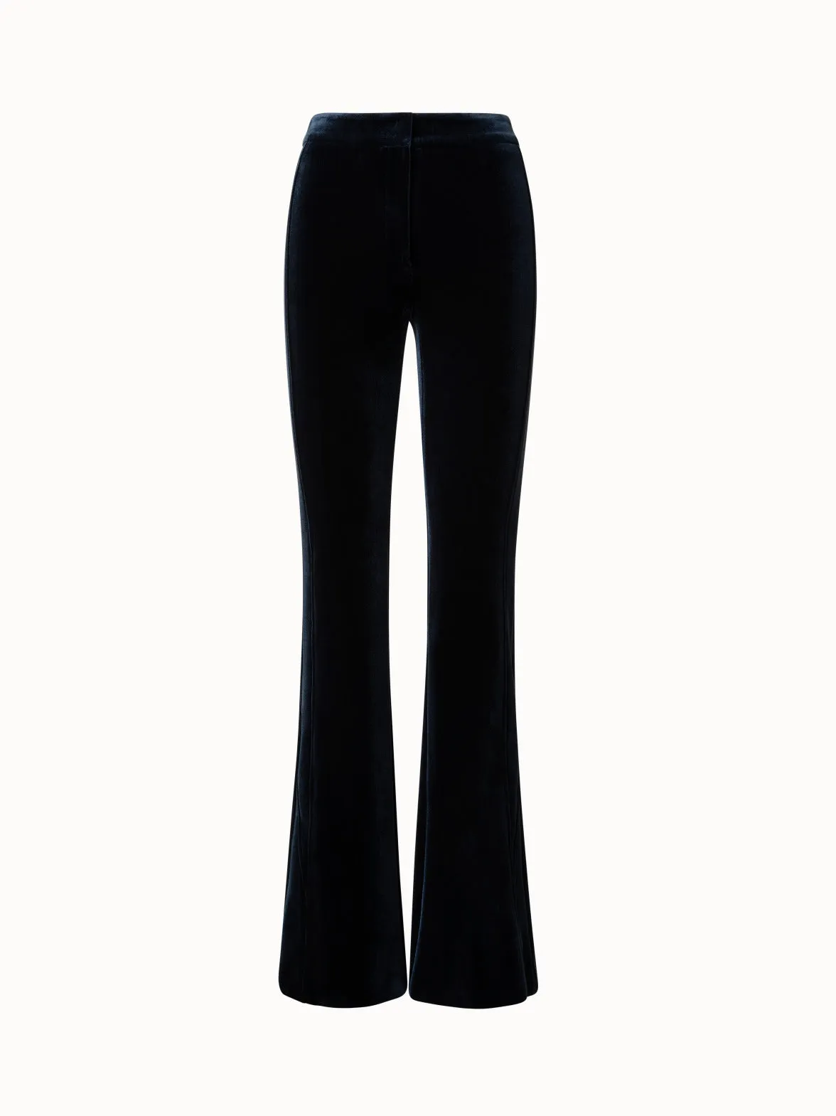 Velvet Neoprene Bootcut Pants