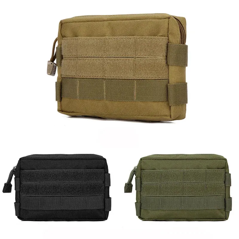 Vintage Tactical Waist Bag Camping EDC Pouch