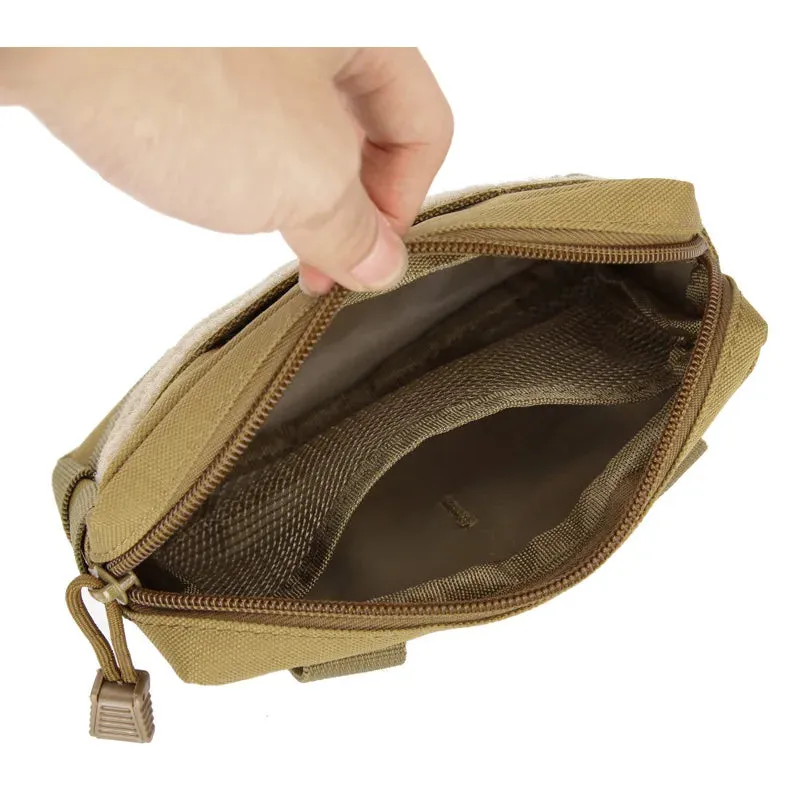 Vintage Tactical Waist Bag Camping EDC Pouch