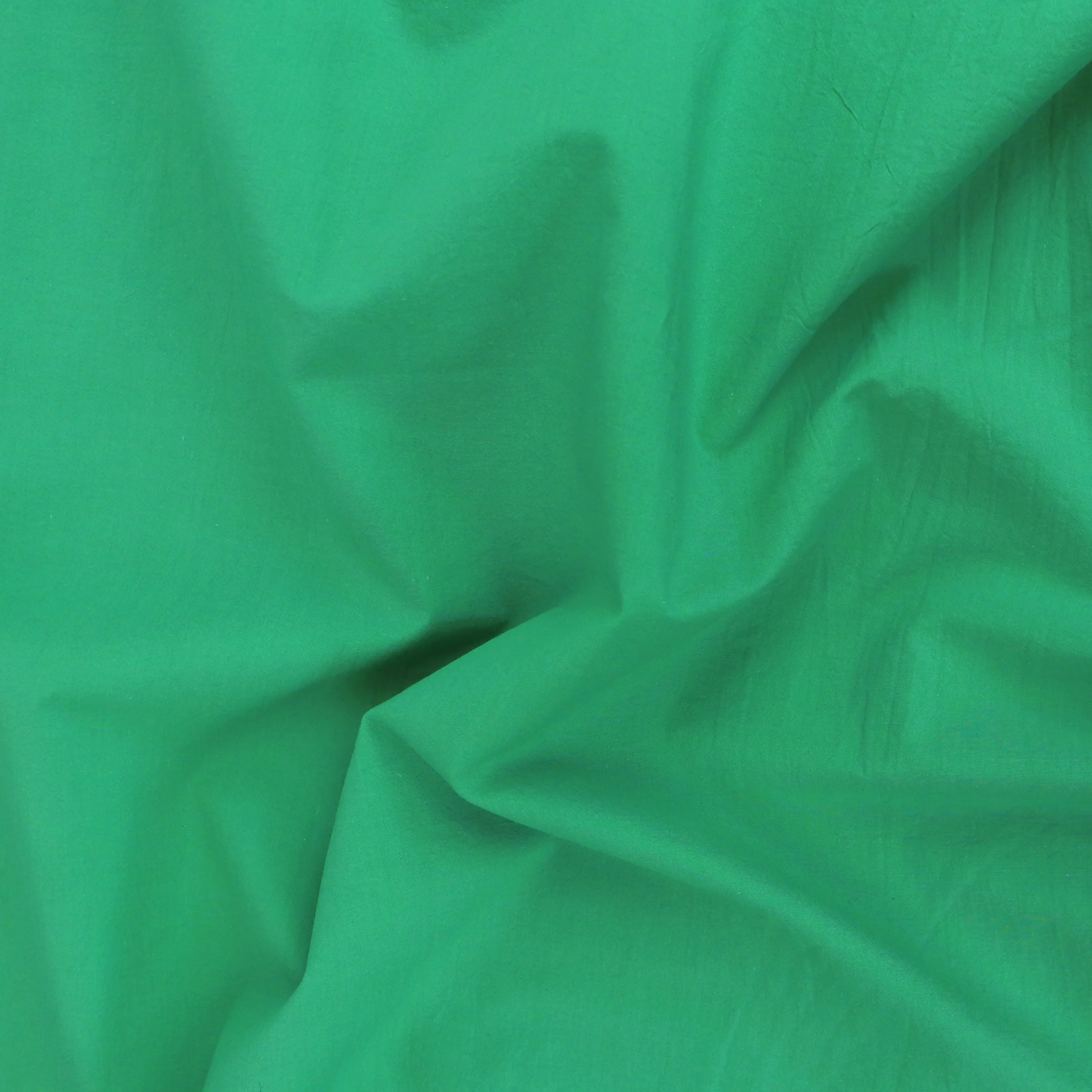 Washed Vintage Cotton Poplin - Green