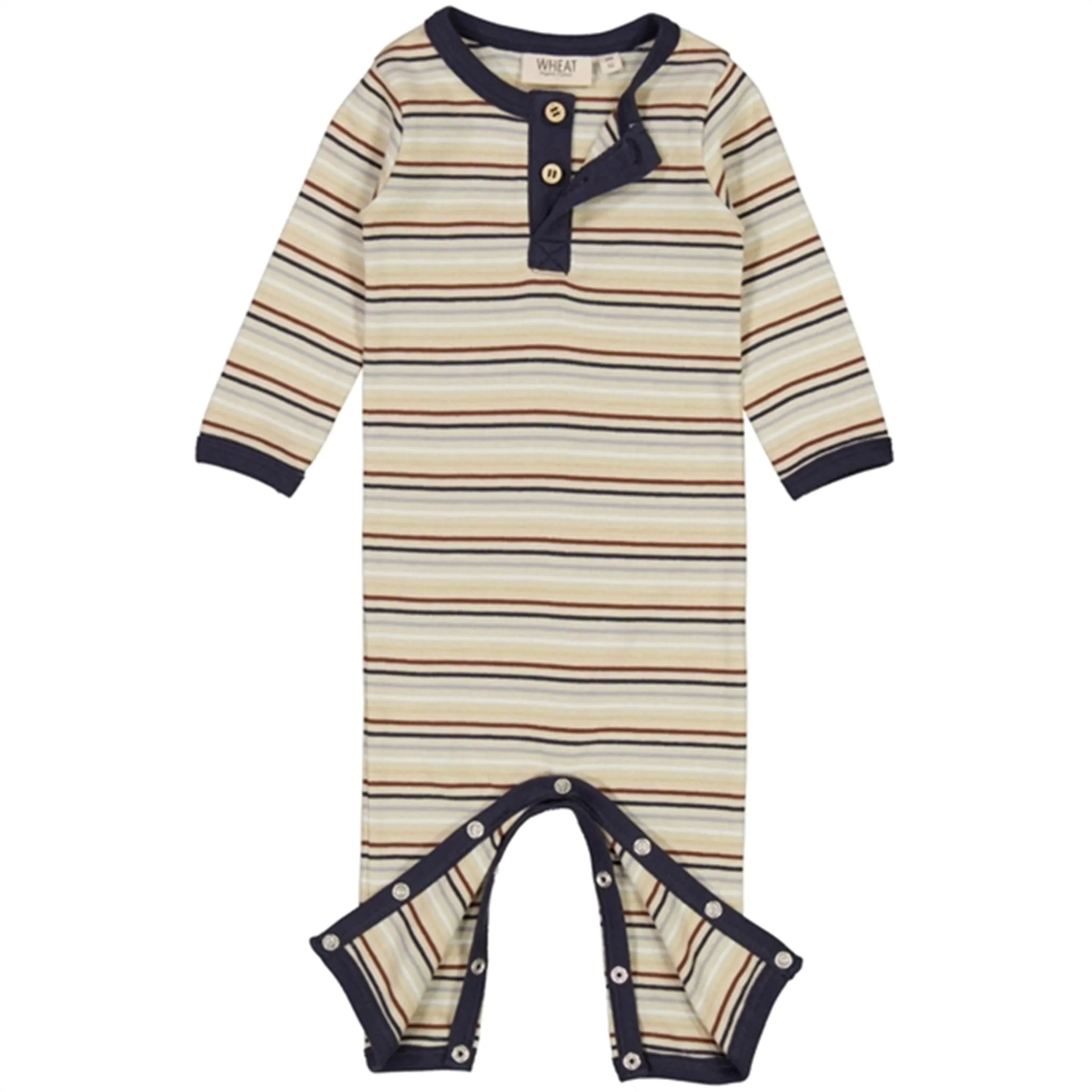 Wheat Multi Stripe Finn Jumpsuit