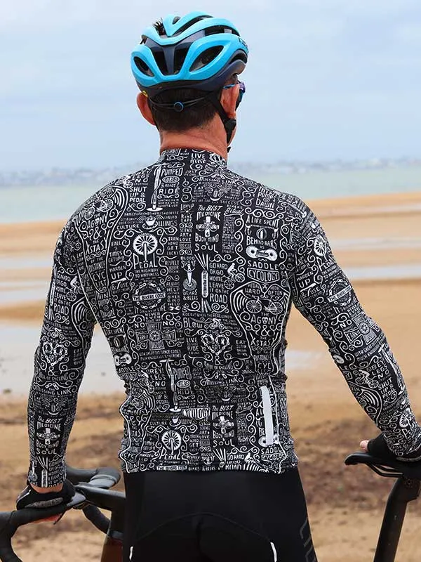 Wisdom Men's Winter Long Sleeve Jersey