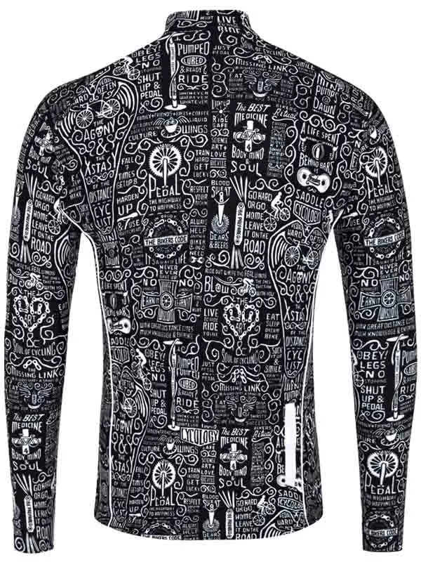 Wisdom Men's Winter Long Sleeve Jersey