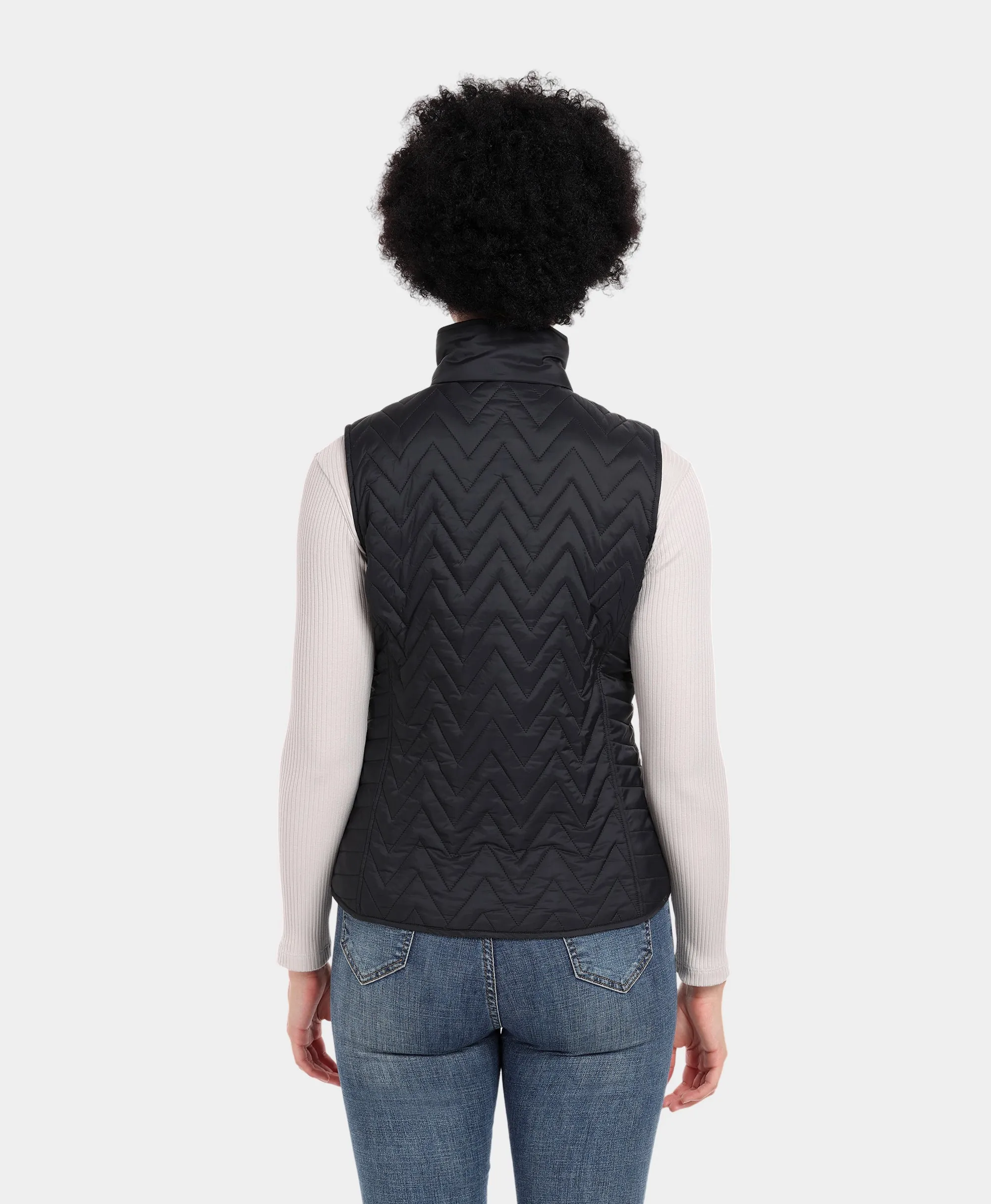 Women's Heated Chevron Quilted Vest (Apparel Only)