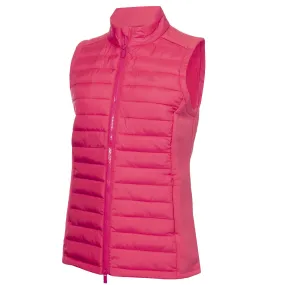 Womens Hutchinson Hybrid Gilet Berry Pink - SS24