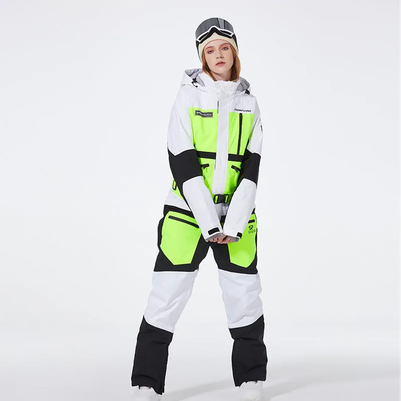 Women's SpeedPanda Mountain Unisex Alpine GlacierPro Extreme Onesie Jumpsuit