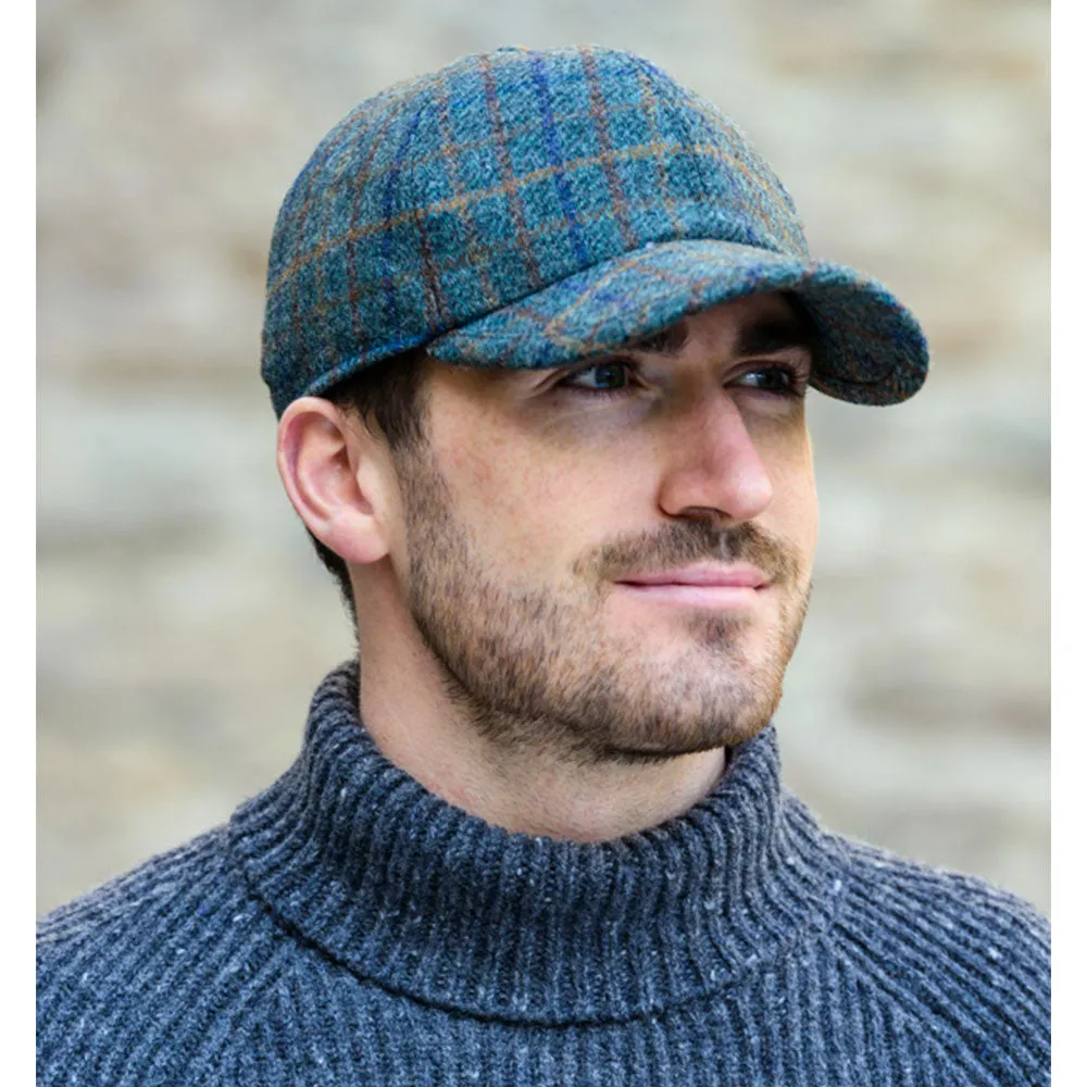 Wool Tweed Baseball Cap