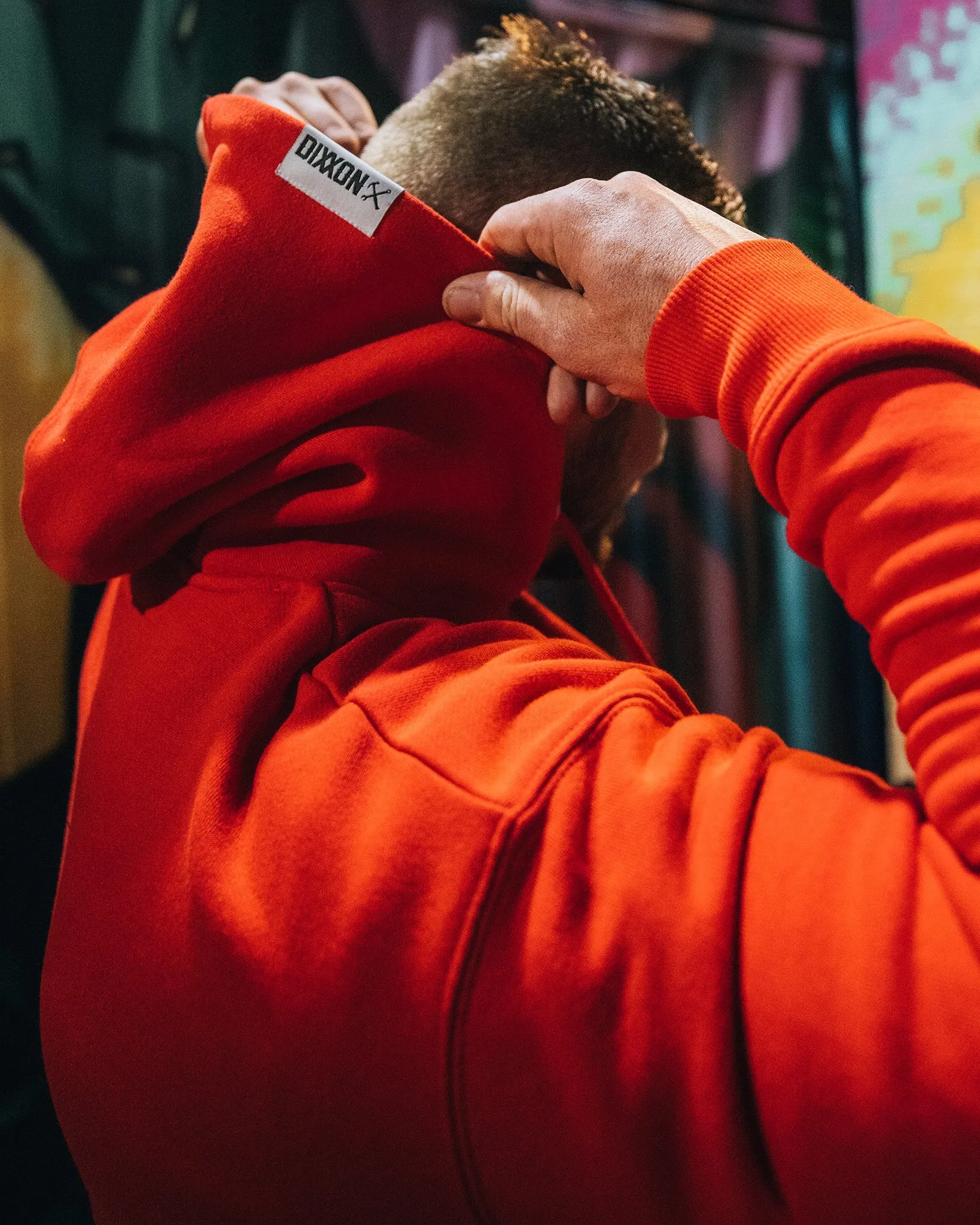 Workforce Pullover Hoodie - Red