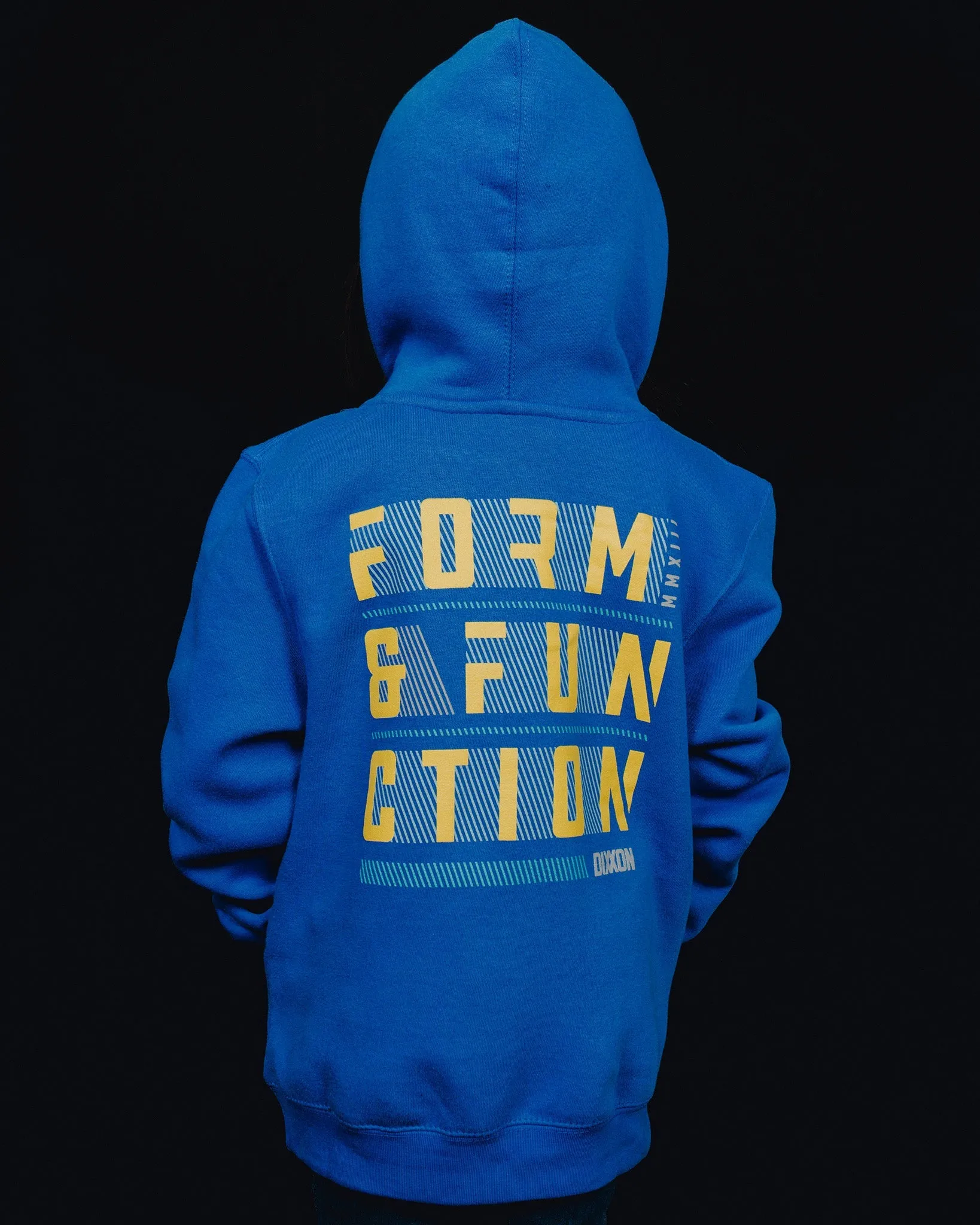 Youth Form & Function Pullover Hoodie - Blue